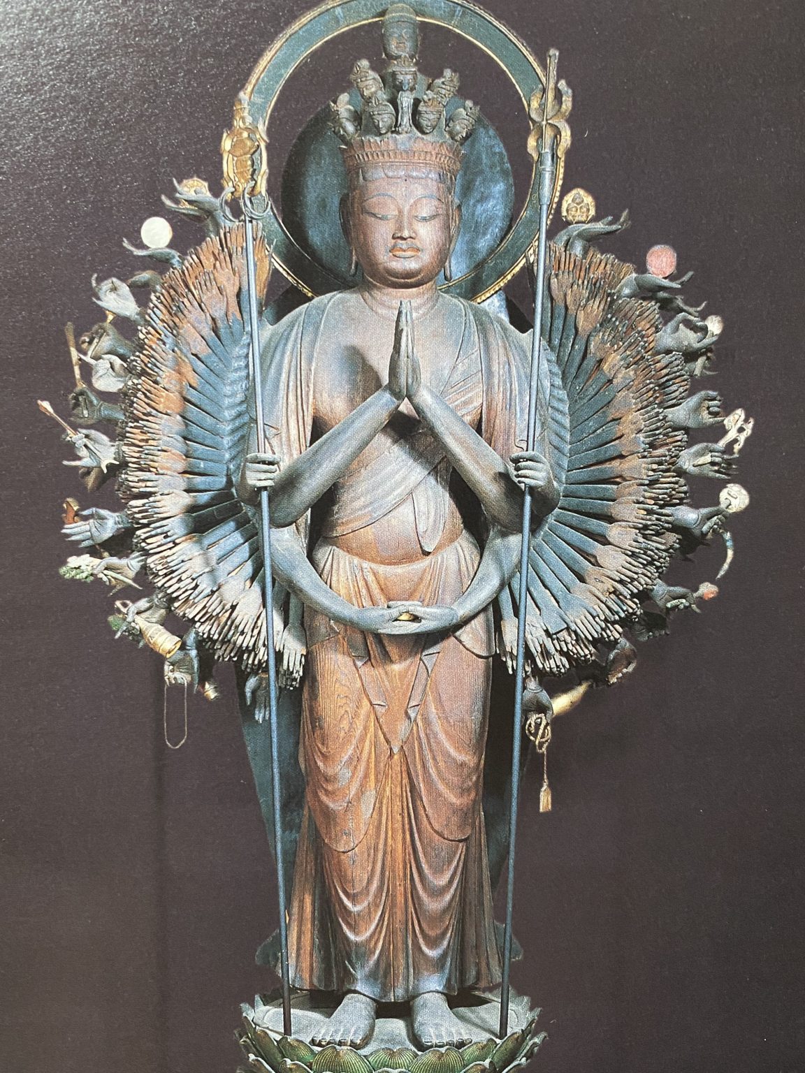 Senjukannon Buddhist Statue Enjoy Kyoto Night & Day